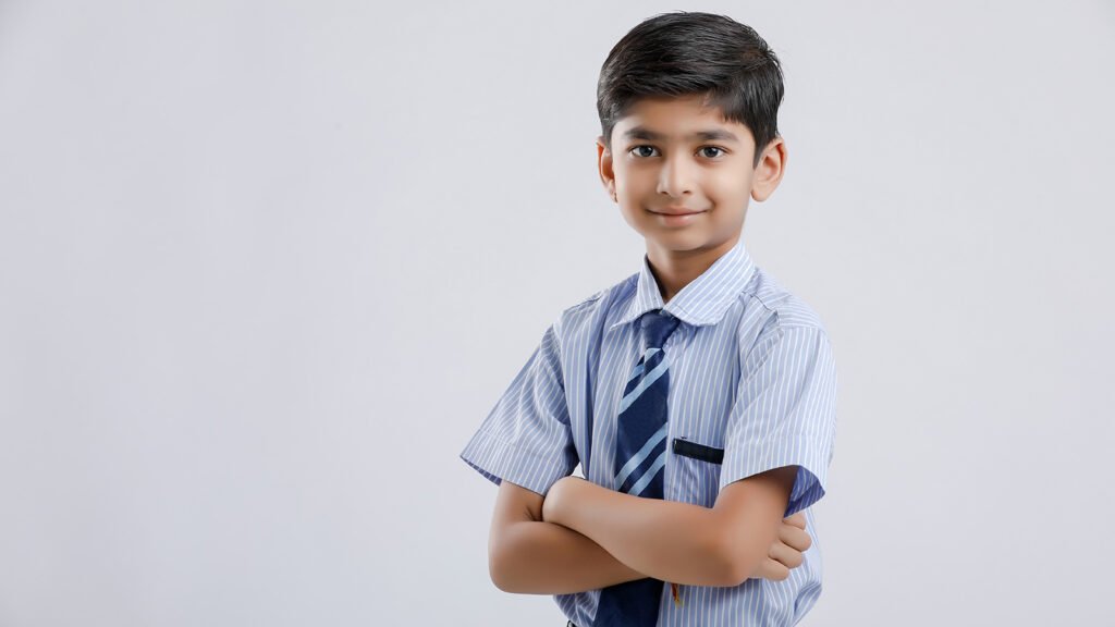 Confident CBSE student succeeding through personalised online Maths Tuition with Geopo Maths.